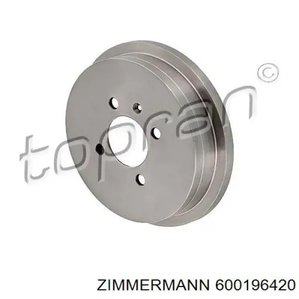 Тормозной барабан 600196420 Zimmermann