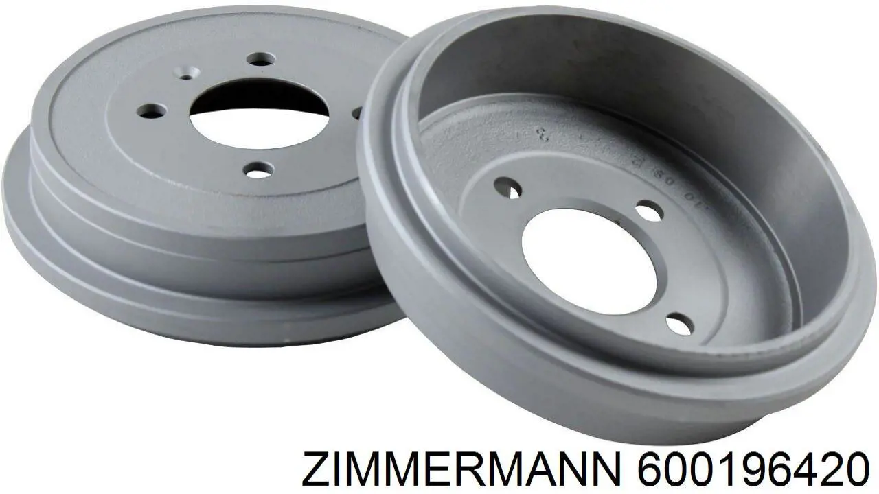 Барабан тормозной задний Zimmermann 600196420 цена, от 26.17 USD