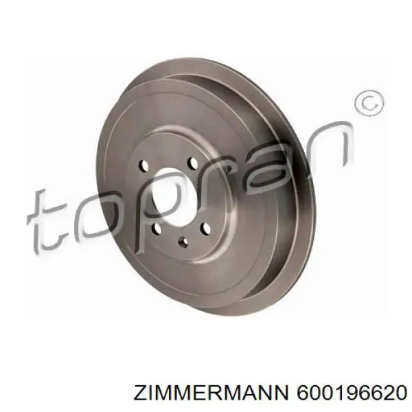 600196620 Zimmermann Тормозной барабан