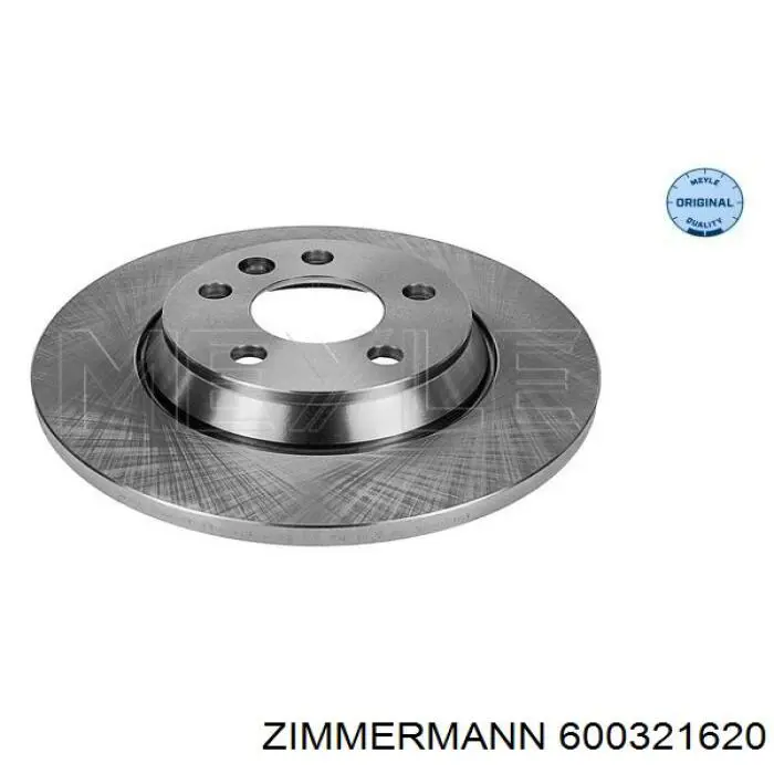 Купить 600321620 Zimmermann Диск тормозной задний