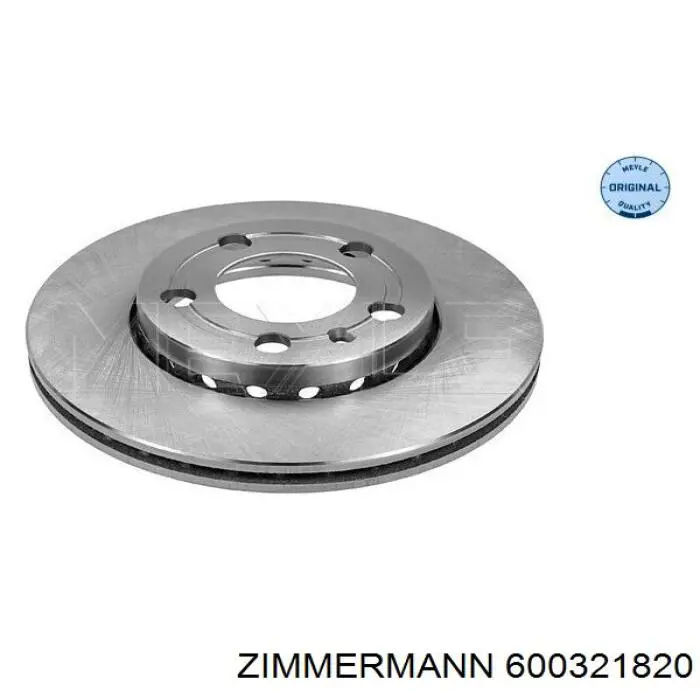 Тормоз дисковый передний Zimmermann 600321820 цена, от 27.53 USD