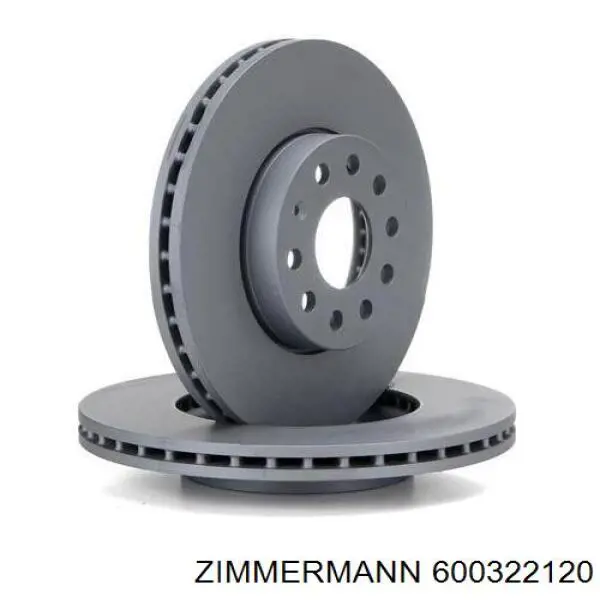 Тормоз дисковый передний Zimmermann 600322120 цена, от 41.64 USD