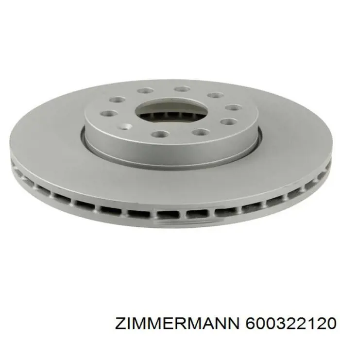 Передний тормозной диск Zimmermann 600322120
