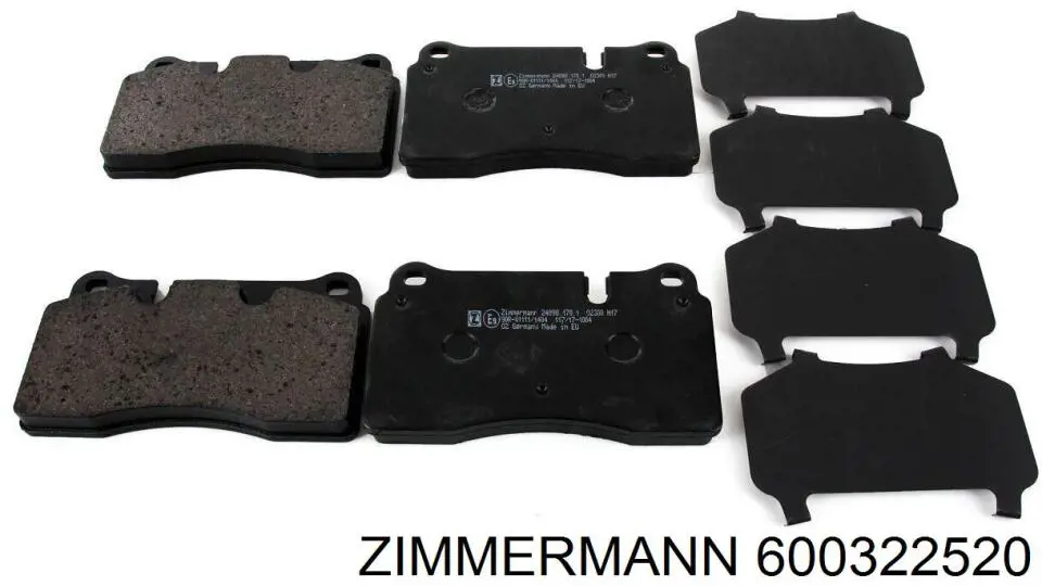 Передний тормозной диск Zimmermann 600322520