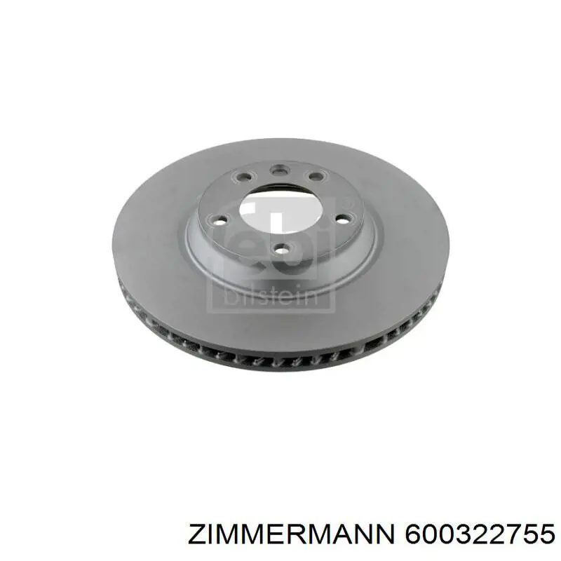 Купить 600322755 Zimmermann Ротор тормозной