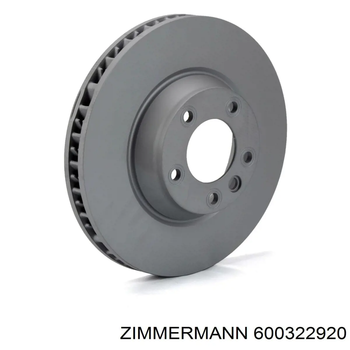 Купить 600322920 Zimmermann Диск тормозной задний