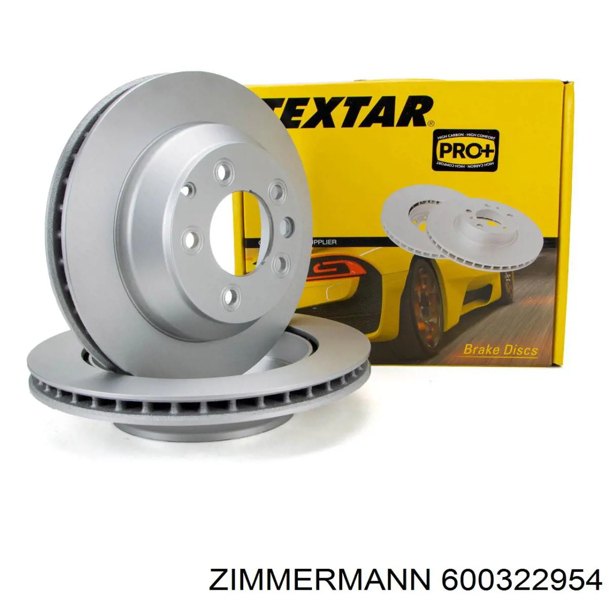 Задний дисковый тормоз Zimmermann 600322954
