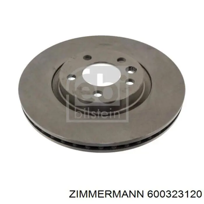 Передний тормозной диск Zimmermann 600323120