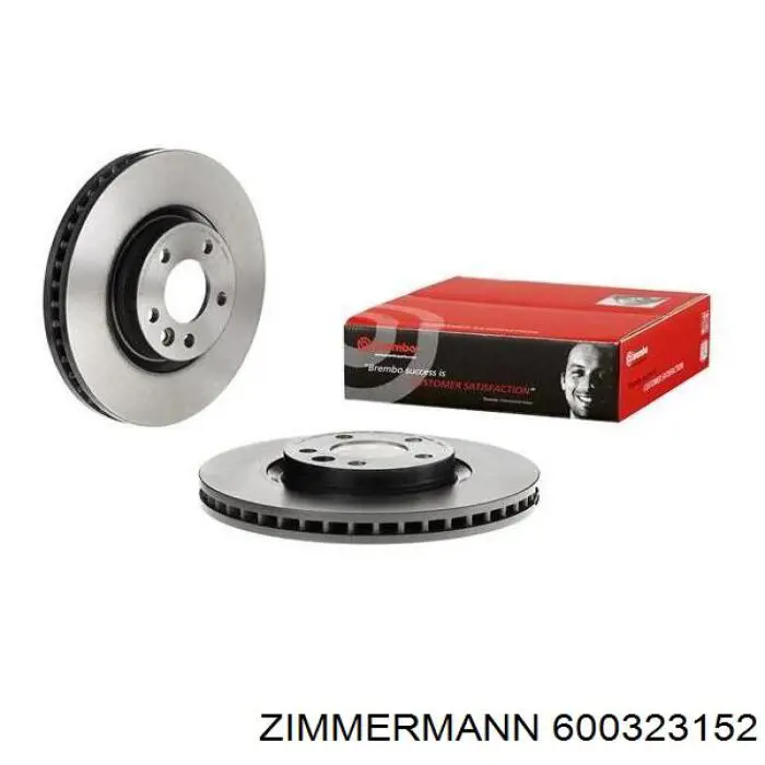 Купить 600323152 Zimmermann Ротор тормозной