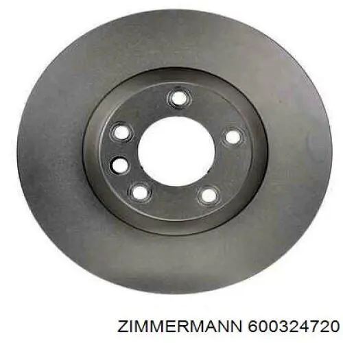 Тормоз дисковый передний Zimmermann 600324720 цена, от 134.62 USD