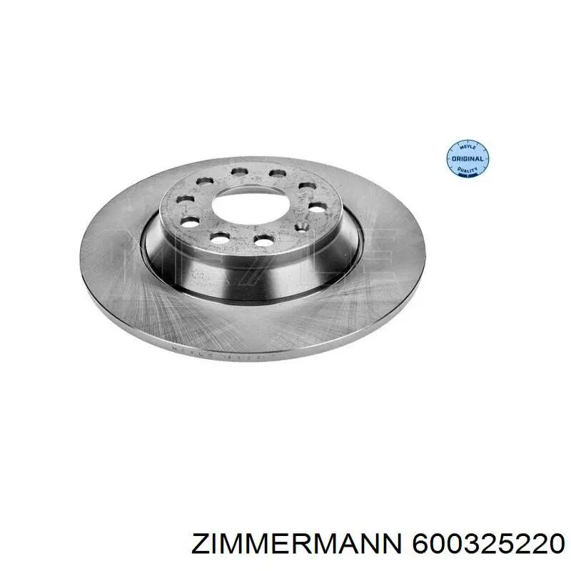 Задний тормозной диск Zimmermann 600325220 цена, от 52.62 USD