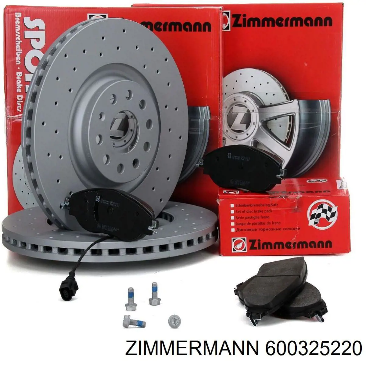 Тормозные диски 600325220 Zimmermann