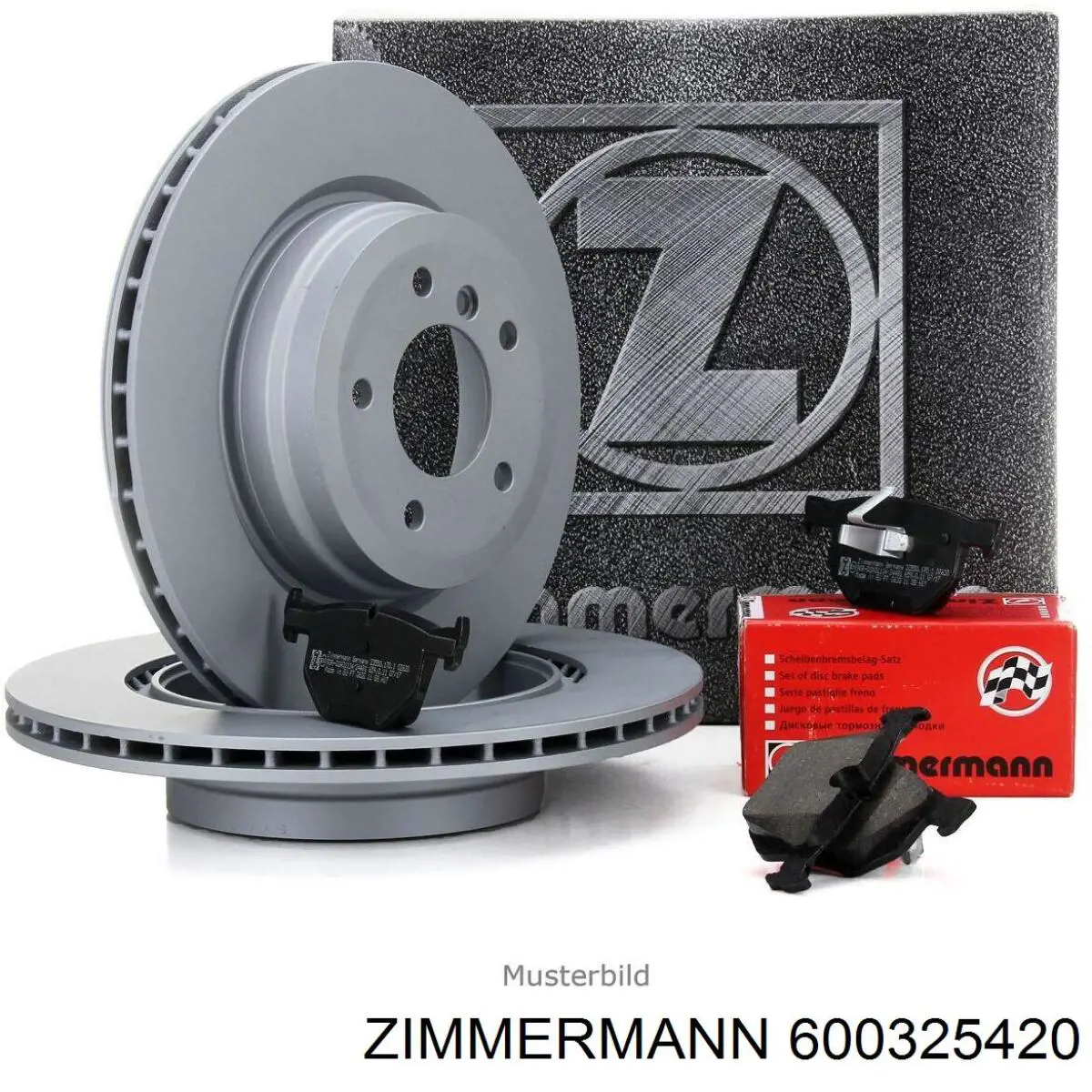 Задний тормозной диск Zimmermann 600325420 цена, от 72.45 USD