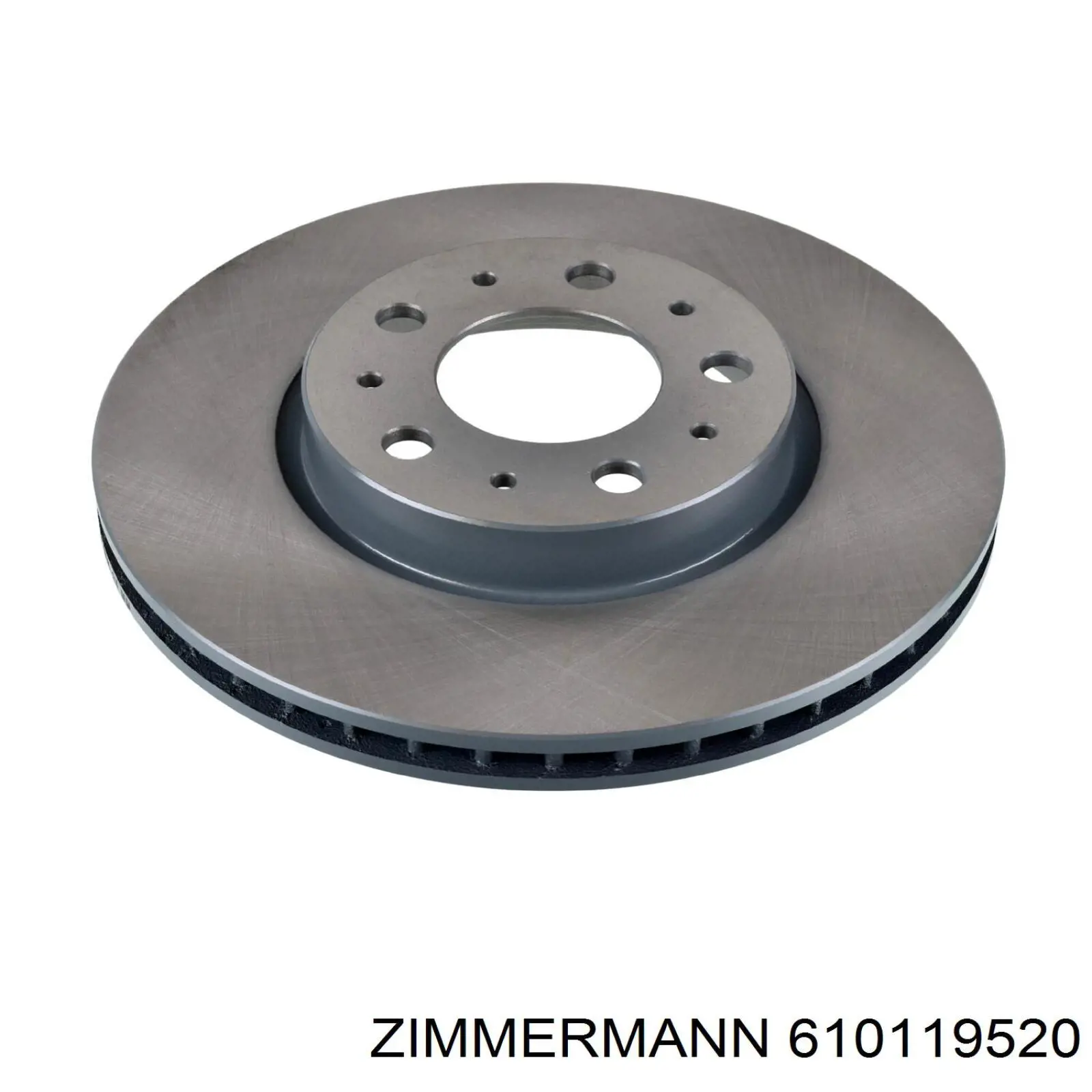 Передние тормозные диски 610119520 Zimmermann