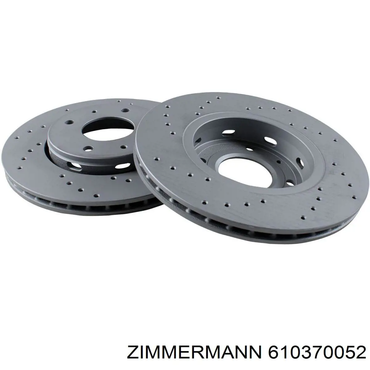 610.3700.52 Zimmermann диск тормозной передний