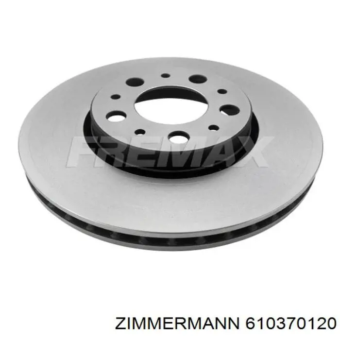 Купить 610370120 Zimmermann Ротор тормозной
