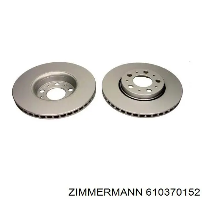 Купить 610370152 Zimmermann Ротор тормозной