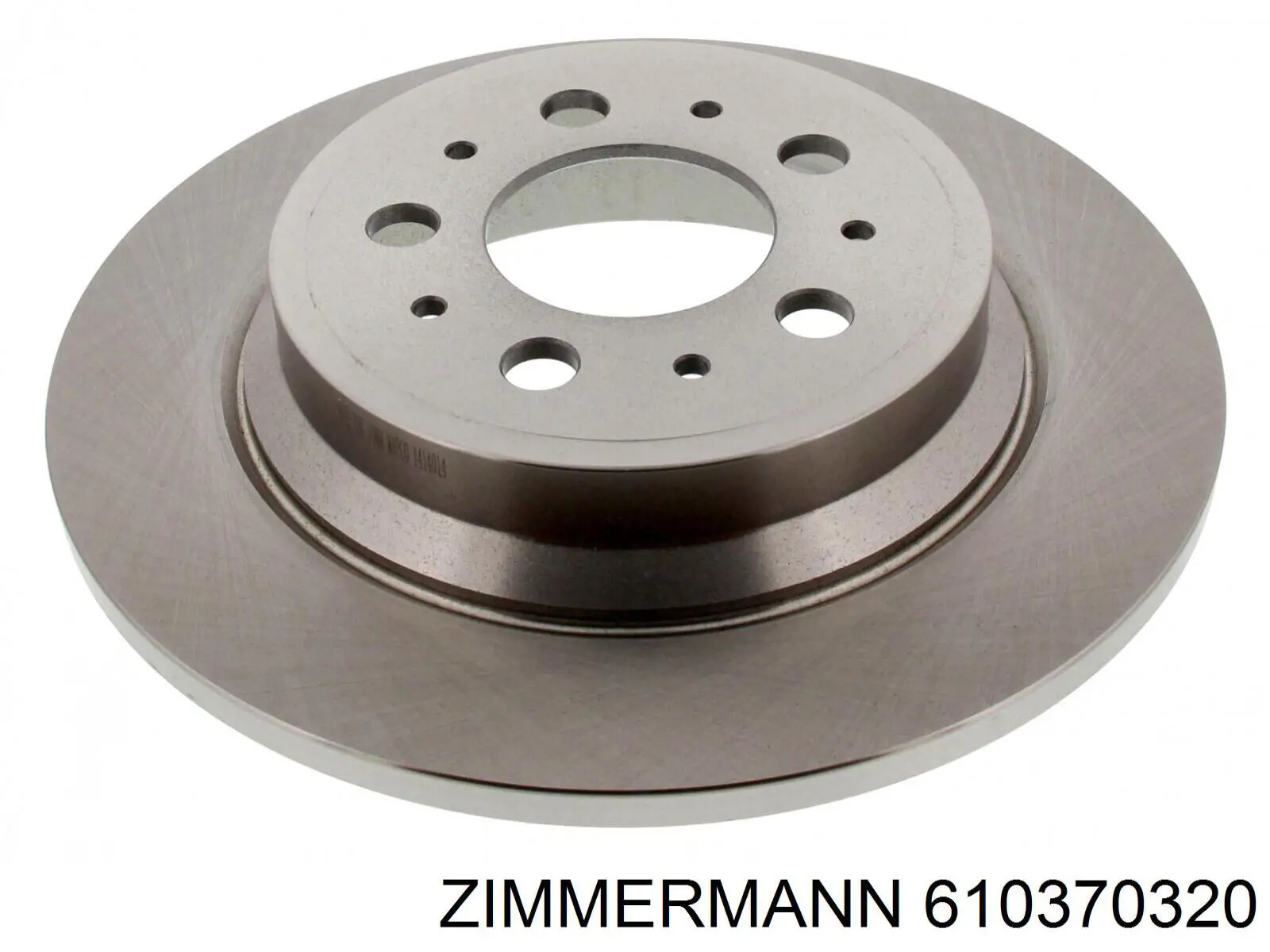 Купить 610370320 Zimmermann Диск тормозной задний