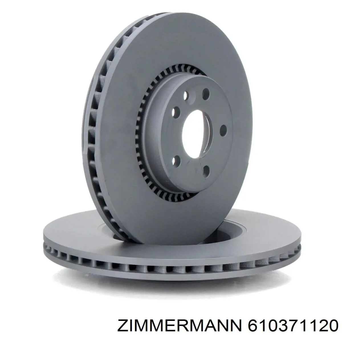 610371120 Zimmermann Диск тормозной передний