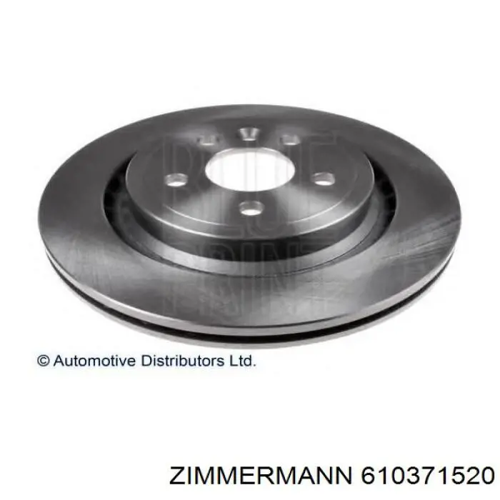 Задний дисковый тормоз Zimmermann 610371520