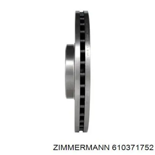 610371752 Zimmermann Диск тормозной передний