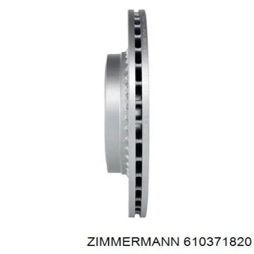 Тормозные диски 610371820 Zimmermann