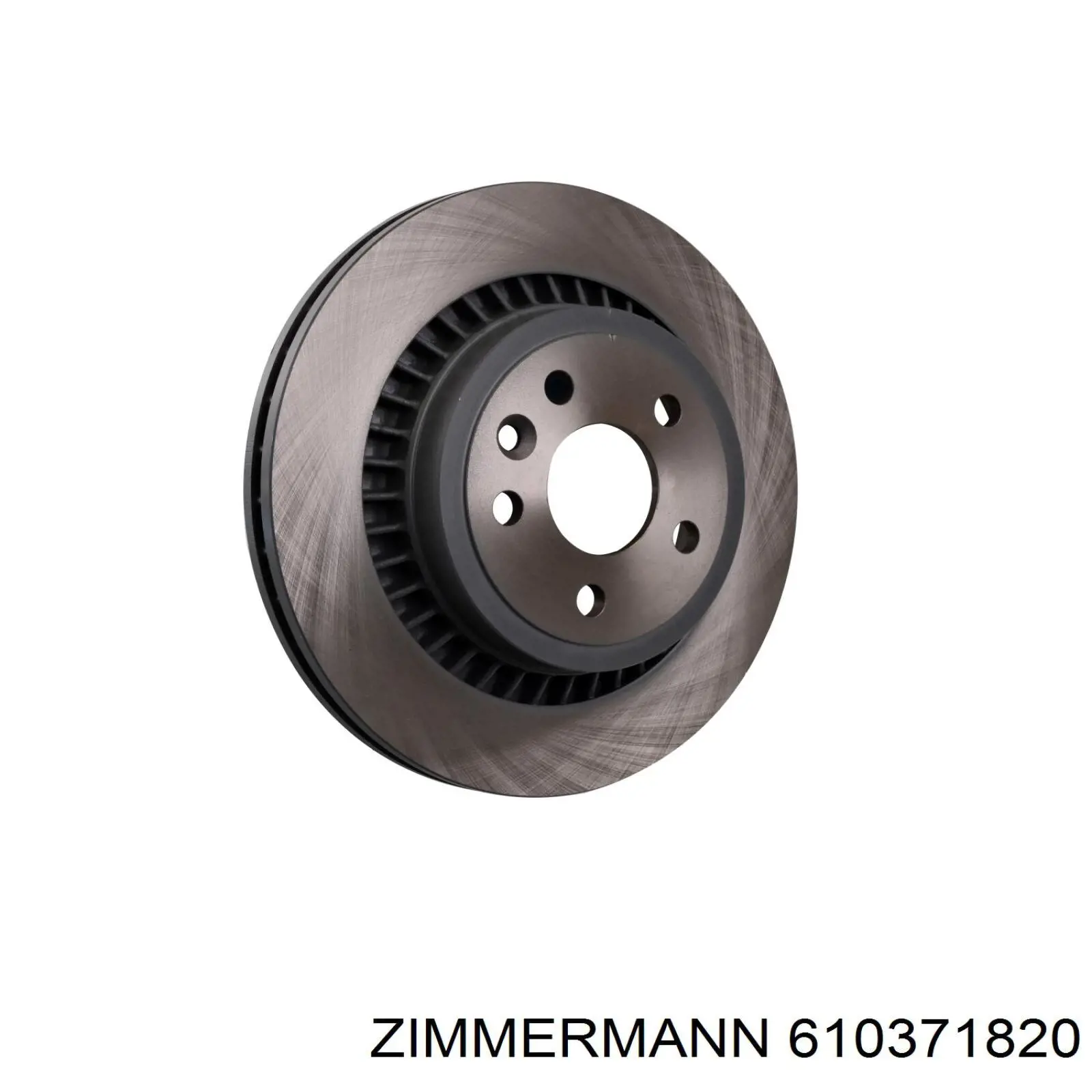 Купить 610371820 Zimmermann Диск тормозной задний