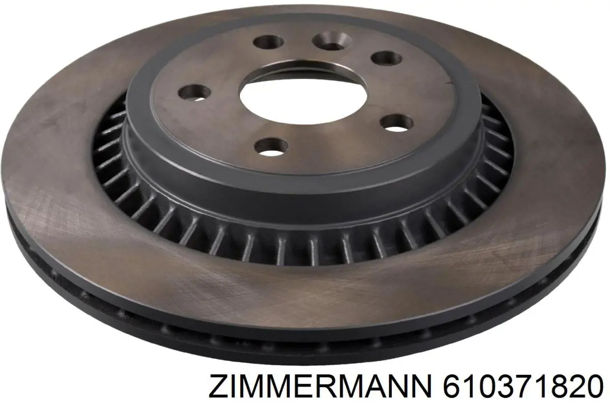 Задний тормозной диск Zimmermann 610371820 цена, от 66.39 USD