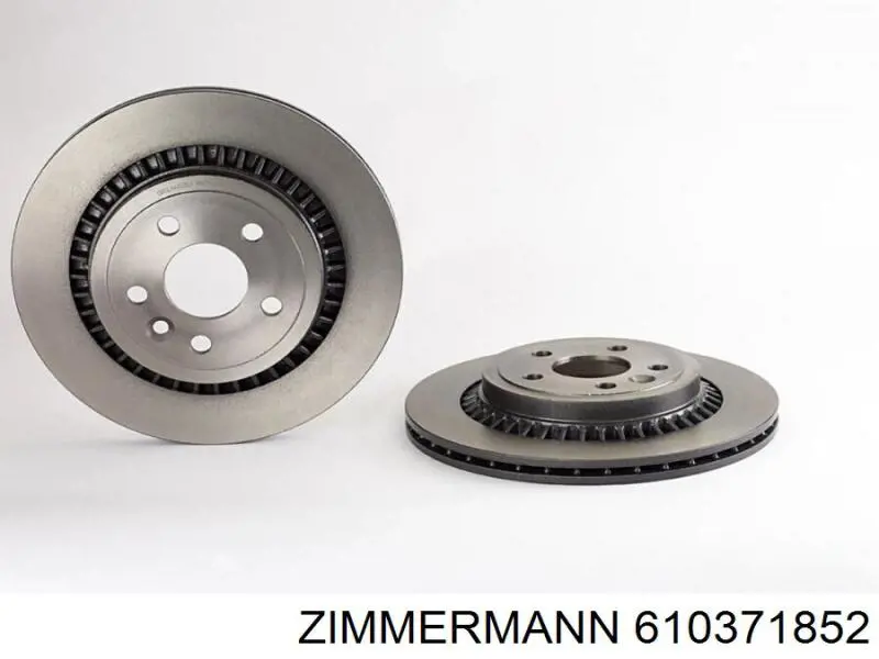Задний тормозной диск Zimmermann 610371852 цена, от 99.94 USD