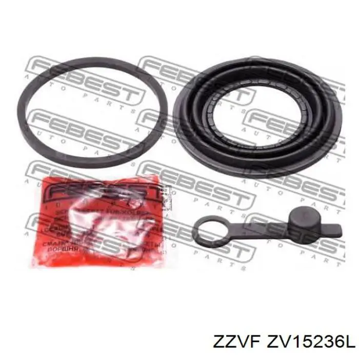 ZV15236L Zzvf суппорт тормозной задний правый