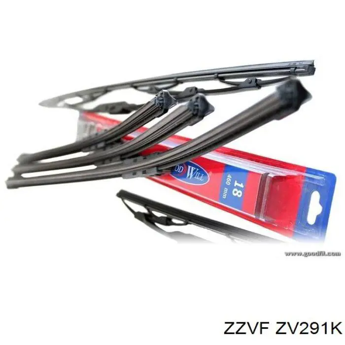Резинка щетки стеклоочистителя водительская Zzvf ZV291K цена, от 14.60 USD
