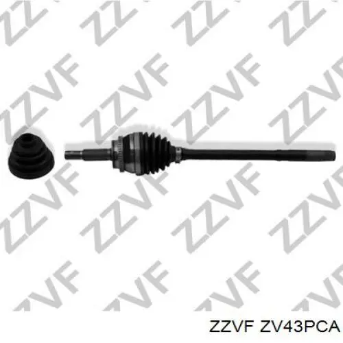 Левая полуось ZV43PCA Zzvf