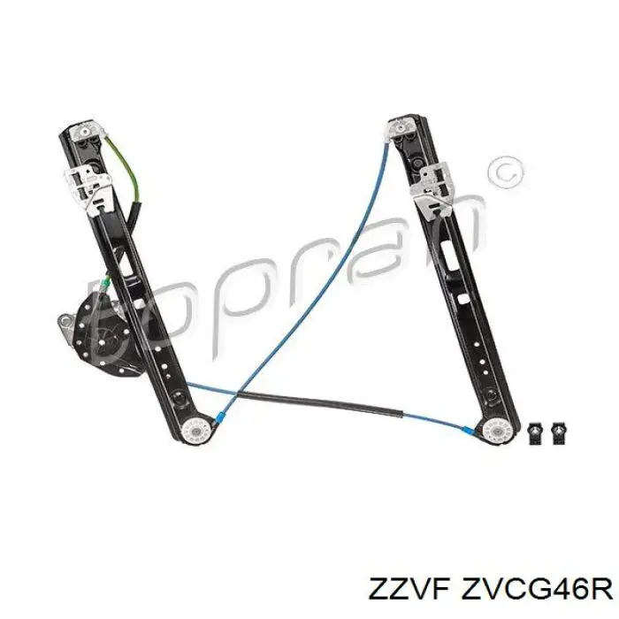 Механизм стеклоподъемника двери передней правой ZVCG46R Zzvf