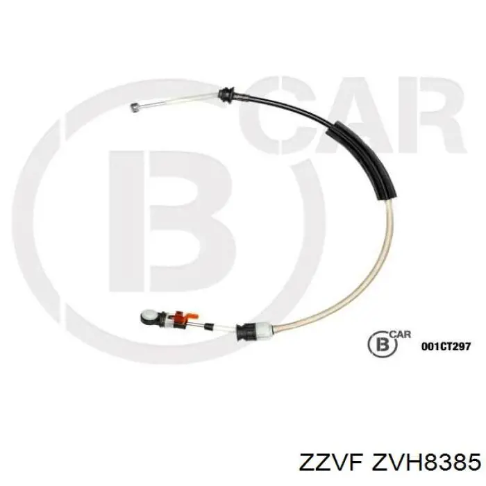 ZVH8385 Zzvf трос переключения передач (выбора передачи)
