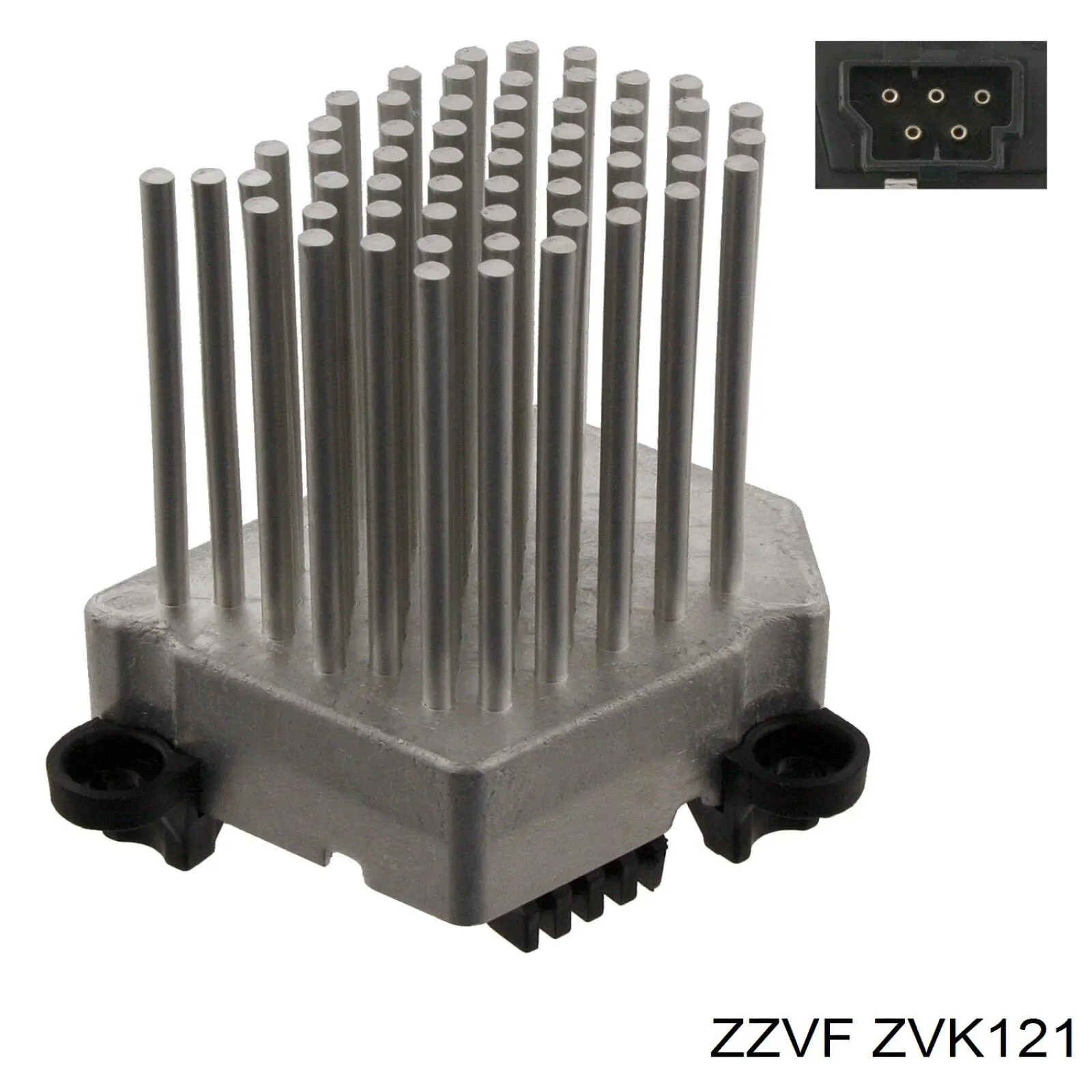 ZVK121 Zzvf резистор (сопротивление вентилятора печки (отопителя салона))