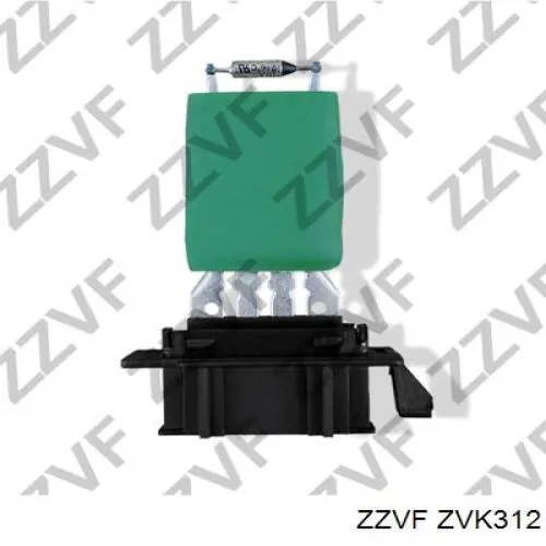 ZVK312 Zzvf резистор (сопротивление вентилятора печки (отопителя салона))