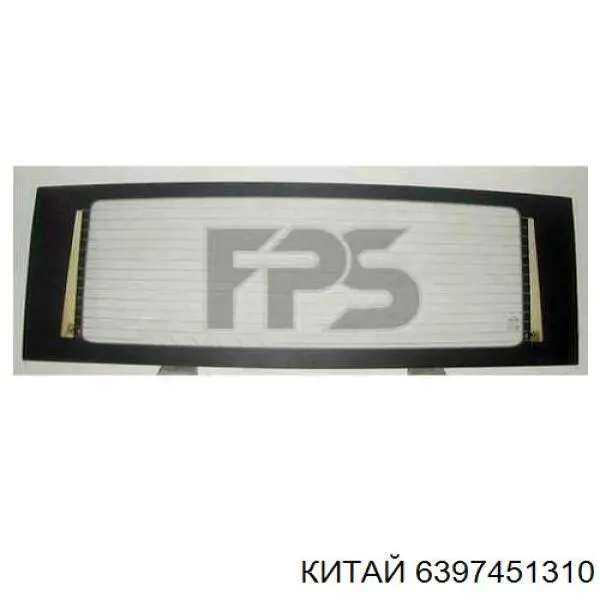 GS3542D21 XYG Стекло двери задка