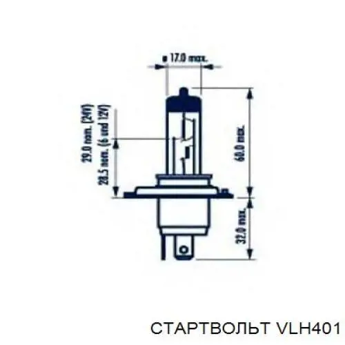 Лампочка ближнего света STARTVOLT VLH401 цена, от 2.24 USD