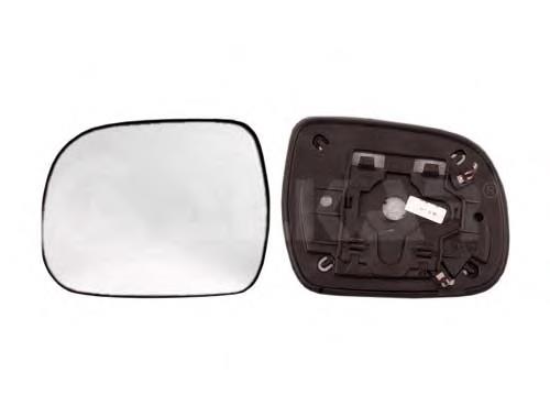 Elemento espelhado do espelho de retrovisão esquerdo para Toyota Hilux (KUN25)