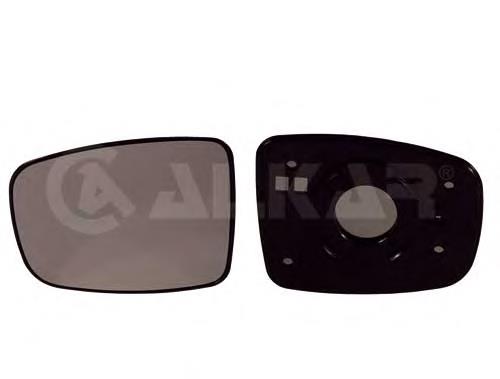 876110X010 Hyundai/Kia elemento espelhado do espelho de retrovisão esquerdo
