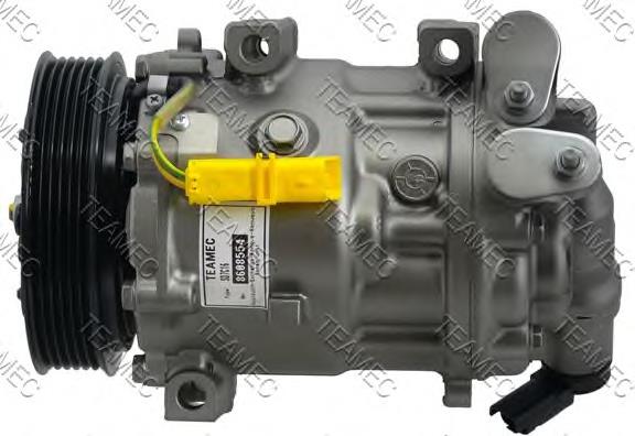 8608554 Teamec compressor de aparelho de ar condicionado