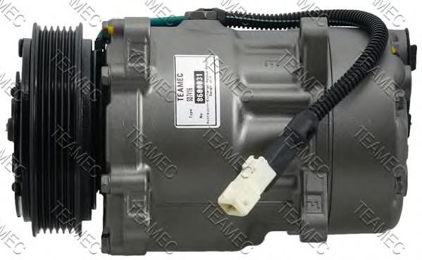 8600031 Teamec compressor de aparelho de ar condicionado