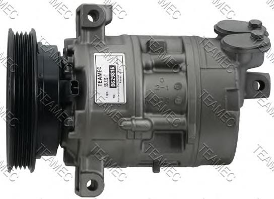 8629816 Teamec compressor de aparelho de ar condicionado