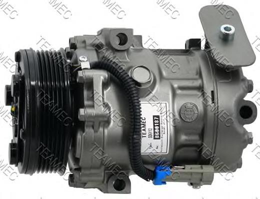 8600187 Teamec compressor de aparelho de ar condicionado