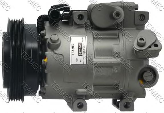 8623349 Teamec compressor de aparelho de ar condicionado