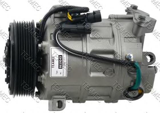 8629543 Teamec compressor de aparelho de ar condicionado