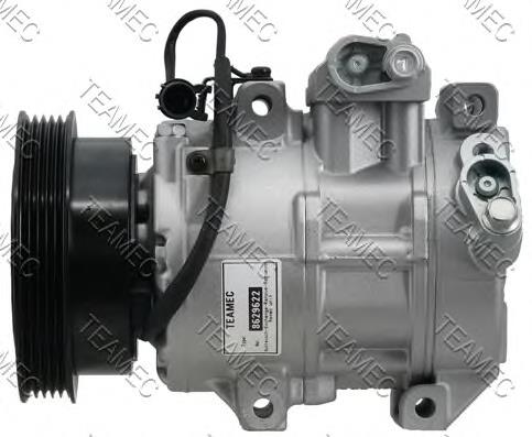 8629622 Teamec compressor de aparelho de ar condicionado