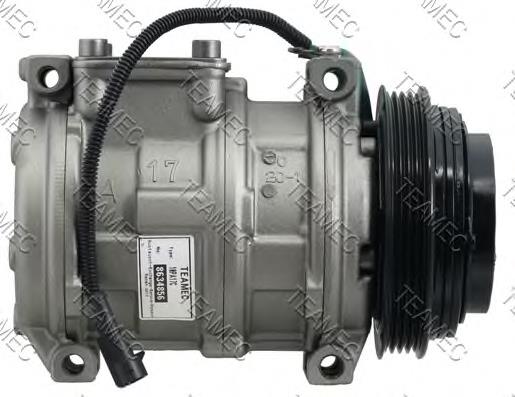 8634856 Teamec compressor de aparelho de ar condicionado