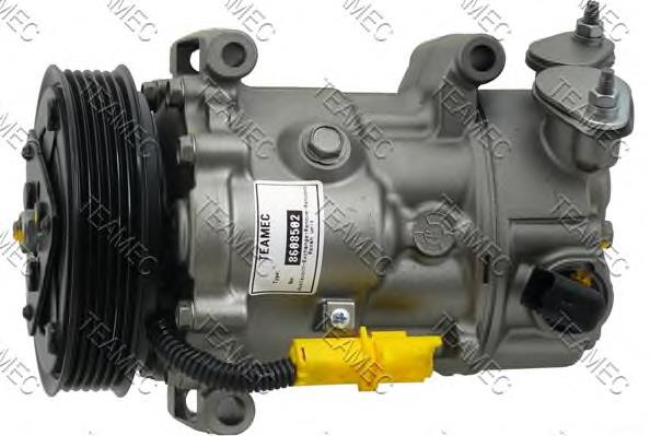 8608502 Teamec compressor de aparelho de ar condicionado