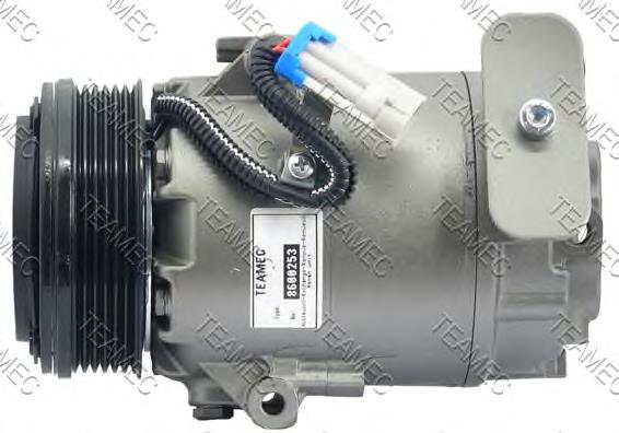 8600253 Teamec compressor de aparelho de ar condicionado